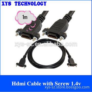 Factory directly offer hdmi cable with screw 1.4v 100CM